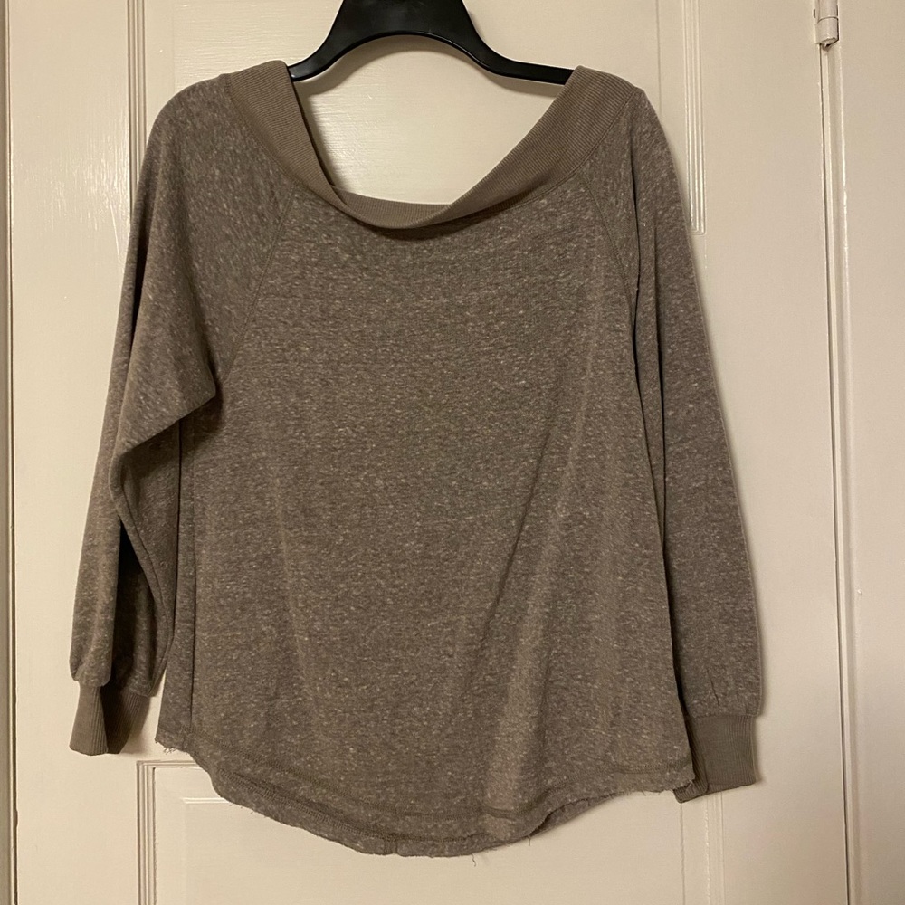 Grey Urban Outfitters Scoop Neck Sweater